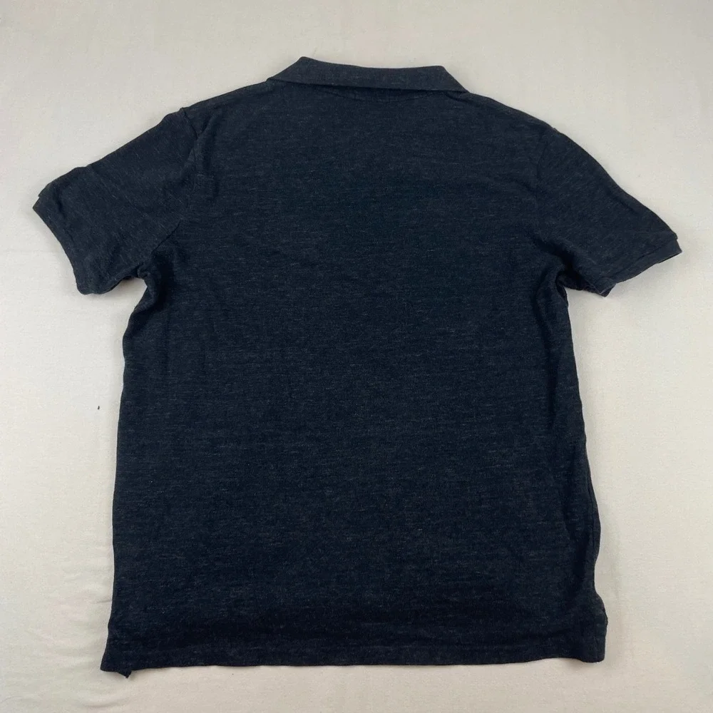 Polo Ralph Lauren Mens Classic Fit Short Sleeve Polo Shirt Gray Heather Large